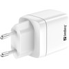 Sandberg 2-in-1 charger, 1 x USB-C 1 x USB 35
