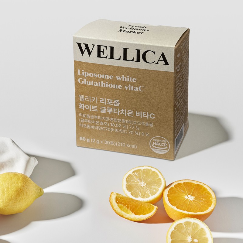 welica Liposomal Glutathione Vitamin C High Purity High Content Glutathione