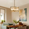 Majhoiw Modern Gold Chandeliers for Dining Room Over Table, Farmhouse