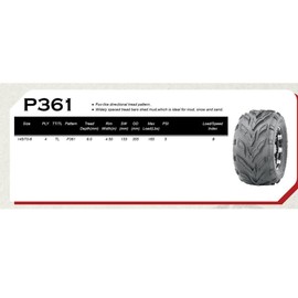Pack of 2 145 70-6 Tires, 145/70-6 Tubeless Go Kart Street Mini Bike Tires, 6PR