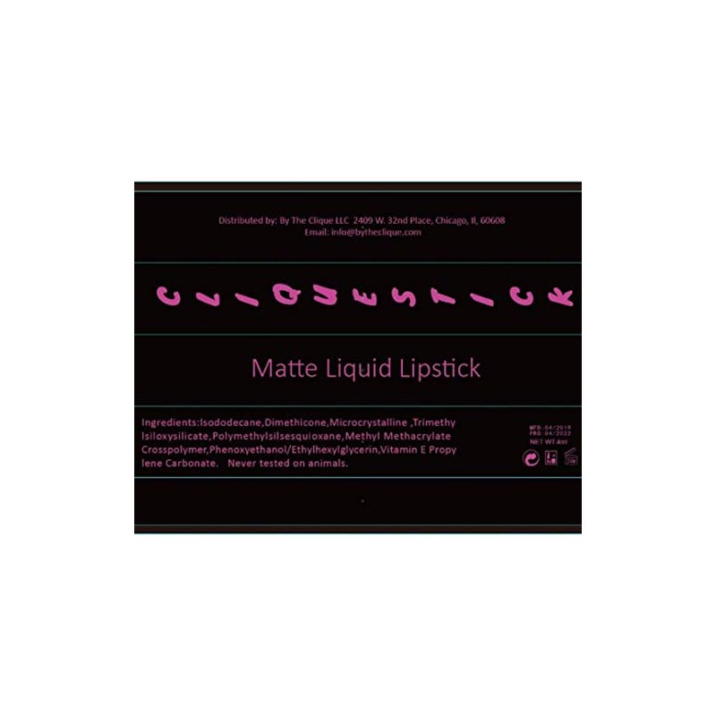 By The Clique Premium Long Lasting Beige Nude Matte Liquid