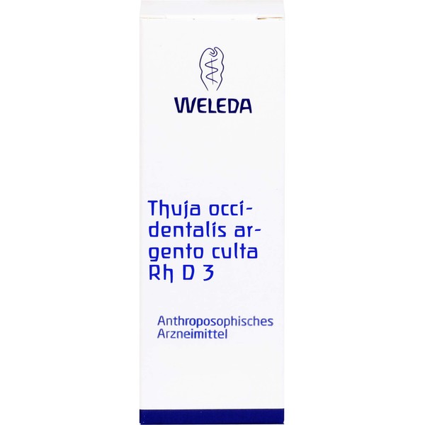 Thuja Occidental Argento Culta Rh D 3 Dilution 20 ml