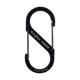 Nite-ize S-Biner Dual Carabiner Stainless Steel #4 S-Biner Dual Carabiner Stainless Steel #4 - Black, 4