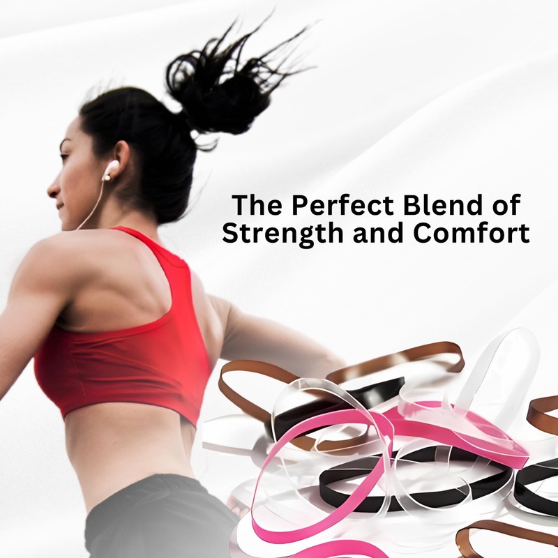 Blax Black Hair Elastics – Snag-Free Hair Ties, No-Damage Hair