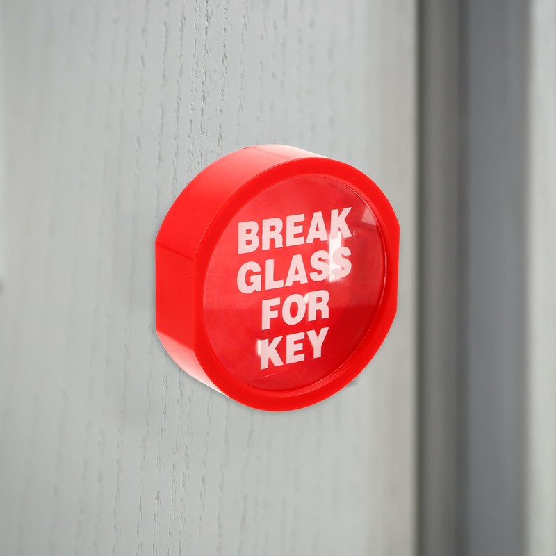 OSALADI Emergency Key Box, Break Glass for Key Emergency Door