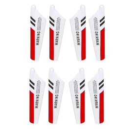 JIAFAN Propeller Blades 8pcs red for Syma S107/ S107G RC Helicopter Parts
