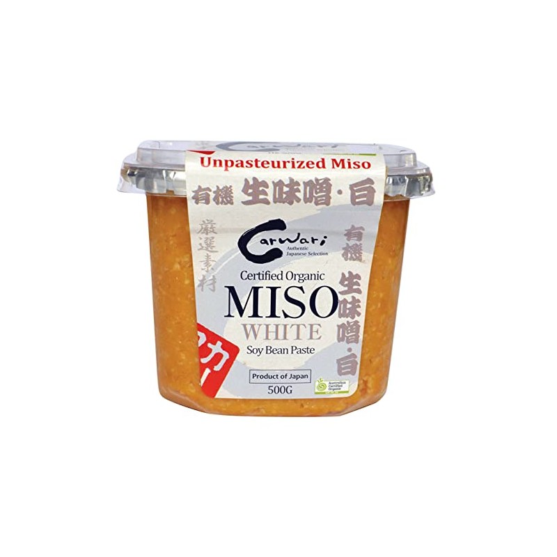 Carwari Organic Miso Soy Bean White Paste 500 g