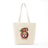 CafePress Christmas Deck The Halls Corgis Tote Bag Reusable Natural