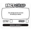 Cal Ink Fact or Crap | 2026 6x5" Daily Desktop