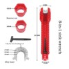 (8-in-1) Professional Plumbing Tool, Faucet and Sink Installer, Multi-Size 20-27/34-40mm