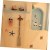 LABRIMP Wall Hanging Nautical Fishing Net Decoration for Luau Party