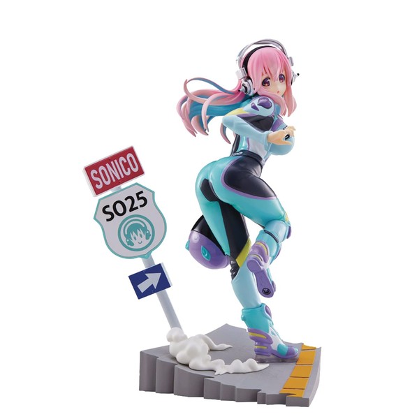 FuRyu TENITOL Super Sonico Total Height Approx. 7.5 inches (190