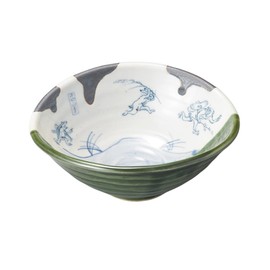 Somen Choju-Giga Deflection Pot [6.1 x 5.4 x 2.3 inches (15.5 x 13.8 x 5.9 cm) | Vessel