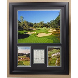 Legends Never Die PGA Pine Valley Golf Course Double Matted Photo Frame, 18" x 22"