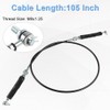 WMPHE Shifter Gear Shift Cable Replacement for 7081883 7082474 Compatible