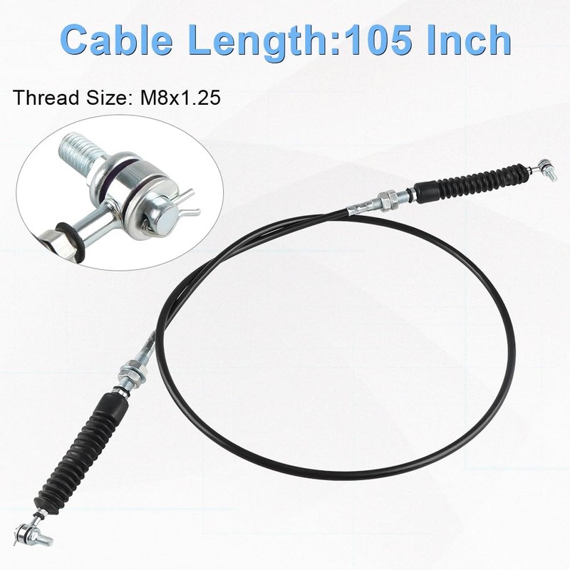 WMPHE Shifter Gear Shift Cable Replacement for 7081883 7082474 Compatible