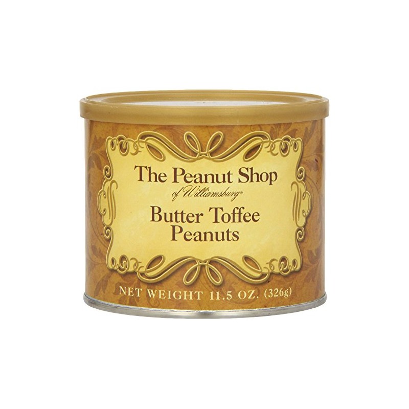 The Peanut Shop of Williamsburg Butter Toffee Toasted Williamsburg Virginia