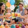 24 Fun Reusable Monster Drinking Straws for Birthday,Halloween Party Favors
