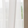 Aquazolax Small Door Sheer Window Curtains Panel - Voile Rod