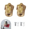 2PCS Brass Battery Terminal Posts, M8 Battery Terminal Connector, Auto