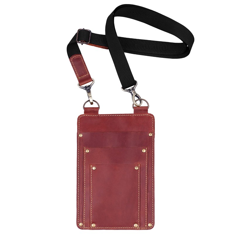 SKLKT Leather Florist Tool Belt Bag Garden Farmer Pouch Organizer