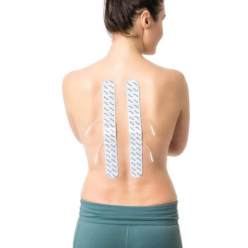 axion Electrode Pads for TENS Pain Therapy on Neck, Back
