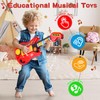 Kids Guitar-Piano 2-in-1 Musical Instrument, Toddler Guitar for 3-5 Year