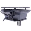 ESPIDOO Cast Iron Grill Outdoor Portable: Heavy-Duty Enameled Charcoal BBQ