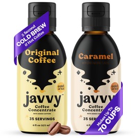 Coffee Concentrate Bundles - Cold Brew Coffee, Perfect for Hot or Iced Instant Coffees, Hot Drinks, Cold Brew Concentrate - Original & Caramel