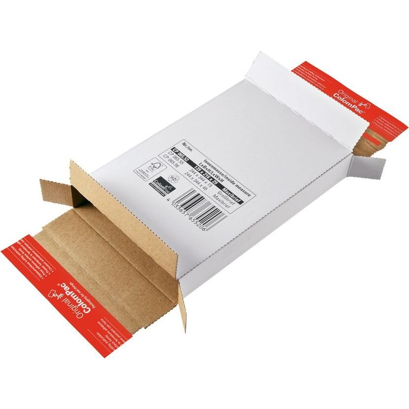 Shipping Box of Courier Package, Maxi Letter, Interior Dimensions 139