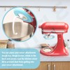 Upgrade Dough Hook Shield Compatible with Kitchen Aid 4.5qt &