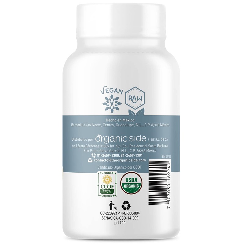Organic Side - Cápsulas de Melena de León Orgánicas -