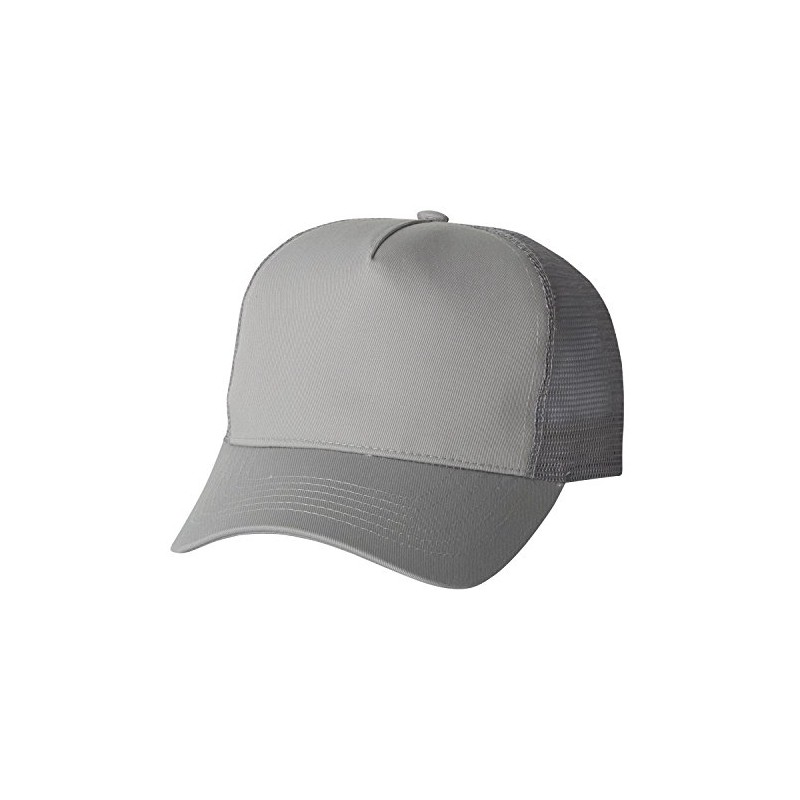 Mega Cap Five-Panel PET Mesh Back Trucker One Size Black