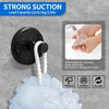 JUYSON Suction Cup Hooks for Shower, Towel Hooks for Bathrooms,