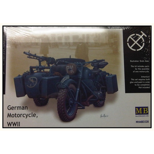 1/35 German Motorcycle, WWII