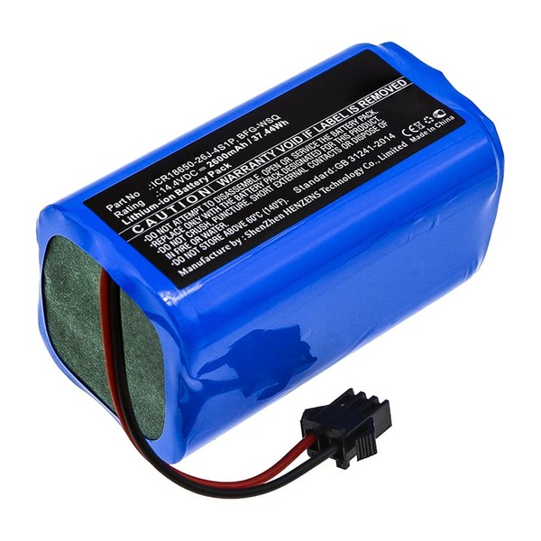Synergy Digital Vacuum Cleaner Battery, Compatible with Proscenic CMICR18650F8M7-4S1P Vacuum