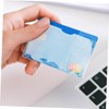 CAXUSD 20pcs Clear Card Protector Sleeves Sports Card Protectors for