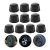 Hemobllo 10pcs Rubber Center Covers for ATV Wheel Hubs Durable