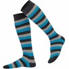 MySocks Unisex Knee High Stripe Socks 20 Pairs 4-7