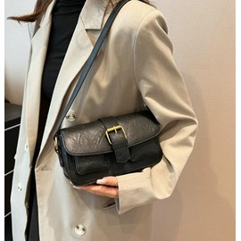 Vintage Shoulder Bag for Women Stylish Hobo Crossbody Purse Vegan Leather Handbags Clutch Y2K Purse for Daily Work