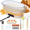 PChero Heating Sourdough Bread Proofing Basket with 6 Temp &