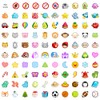 50 Customisable Mini Sticky Labels for Labelling Objects, Pens, Pencils,