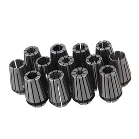 13 Pcs Precision Metric ER20 Spring Steel Collet Set CNC Milling Lathe Tool