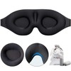 3D Sleep Mask Contoured Cup Eye Mask No Eye Pressure