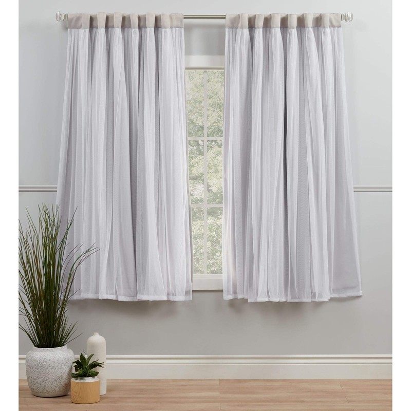 Exclusive Home Curtains Exclusive Home Catarina Layered Solid Room Darkening