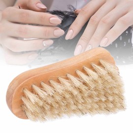 Nail Brush Wooden Nail Scrubber Exfoliating Home Travel Nail Salon