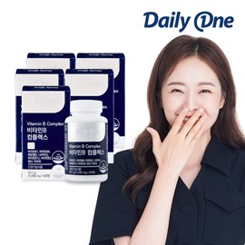 Daily One Vitamin B Complex 62.1g, 60 tablets x 5 containers, 10-month supply