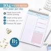 JUBTIC To Do List Notepad - Daily Planner Pad CheckList