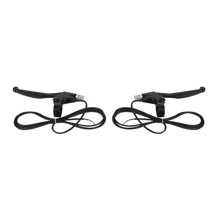 1Pair Electric Bicycle Ebike Metal Handle Brake Lever Replacement Accessory