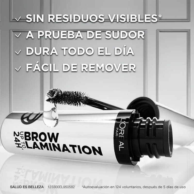 Máscara Para Cejas Brow Lamination con hasta 24 Horas de